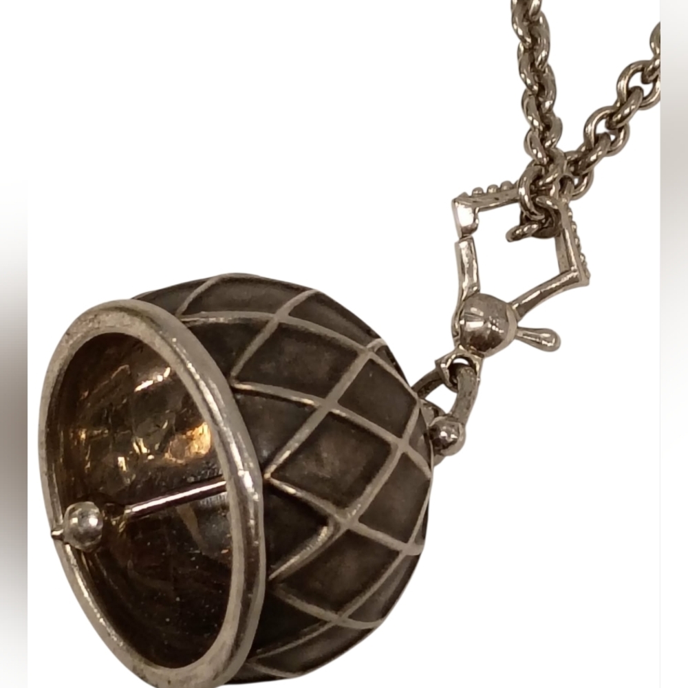 Paul Morell Meditation Bell Sterling Silver Pendamt & Necklace